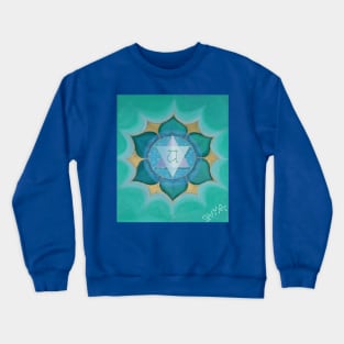 Anahata heart chakra Crewneck Sweatshirt